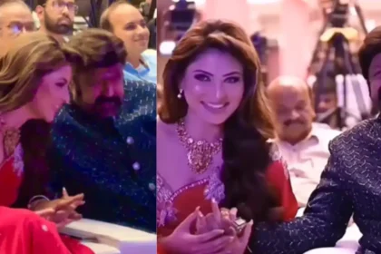 Urvashi Rautela Gets Uncomfortable As South Star Nandamuri Balakrishna's Actions