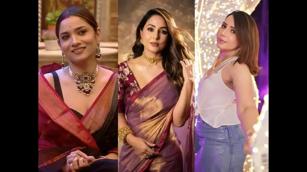 Ankita Lokhande, Hina Khan, Rozlyn Khan