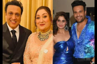 Govinda, Sunita, Arti, Krushna Abhishek