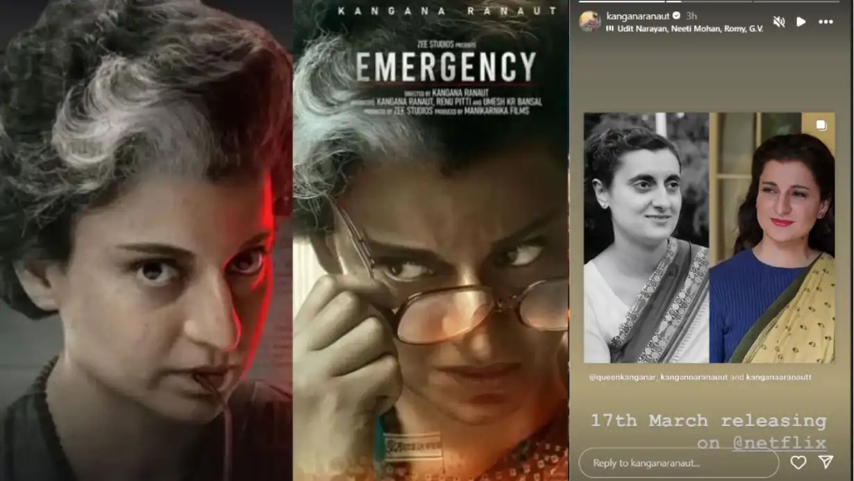 Kangana Ranaut’s 'emergency' To Release On Ott – Check Date & Platform