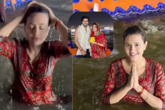 Who Accompanied The 'kacha Badam' Girl Trolled After Taking A Holy Dip!