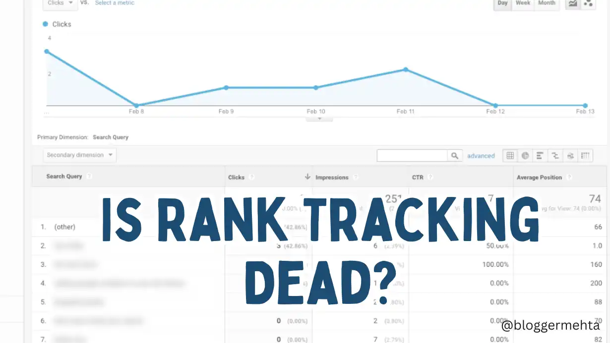 Is Rank Tracking Dead Why Google’s New Rules Are Changing the Game