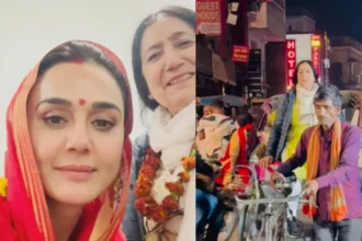 Preity Zinta Visits Kashi Vishwanath Temple, Shares Beautiful Glimpses On Social Media