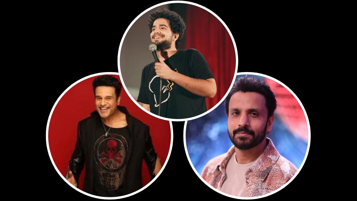 Samay Raina, Krushna Abhishek, Rajiv Thakur