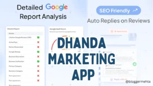 Dhanda MARKETING App by EZO