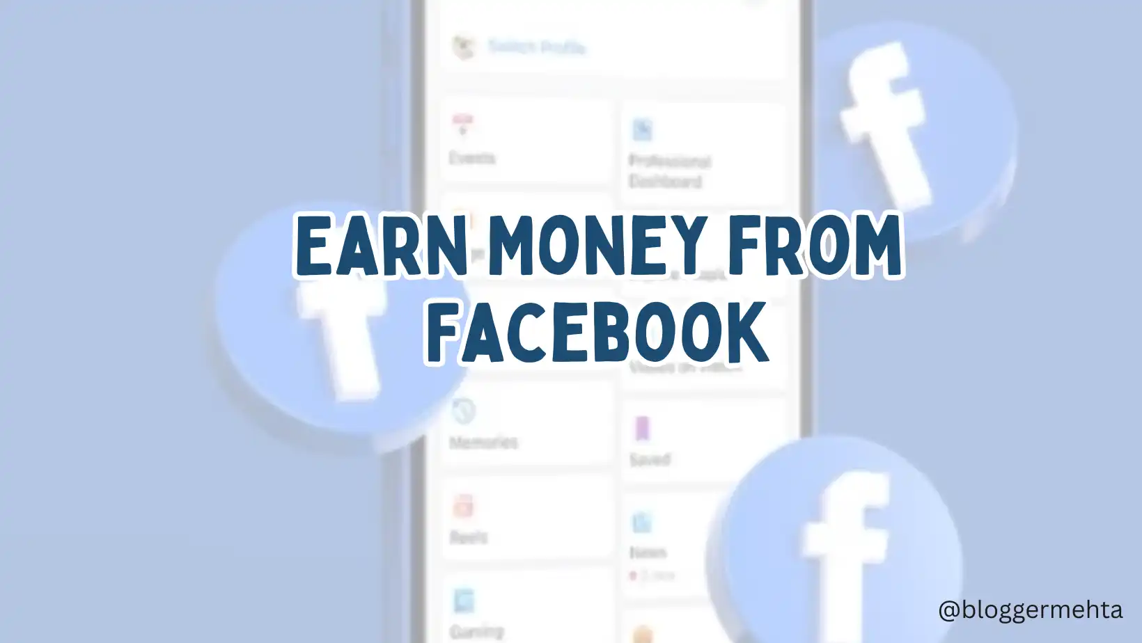 How to Earn Money from Facebook