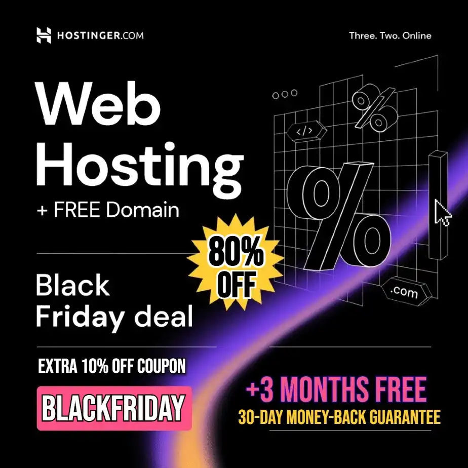 Black Friday Hostinger Deal